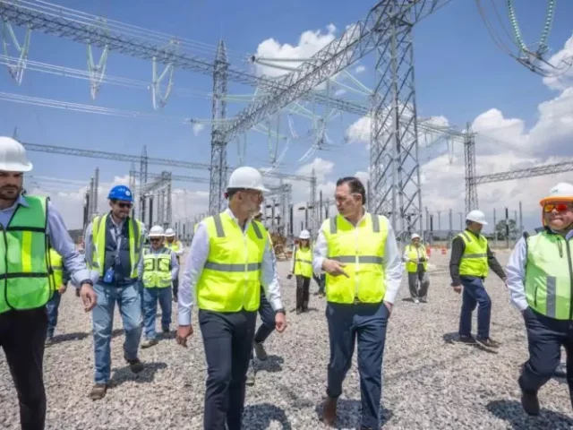 Registra 92 % de avance construcción de Subestación de Maniobras de Energía El Blanco
