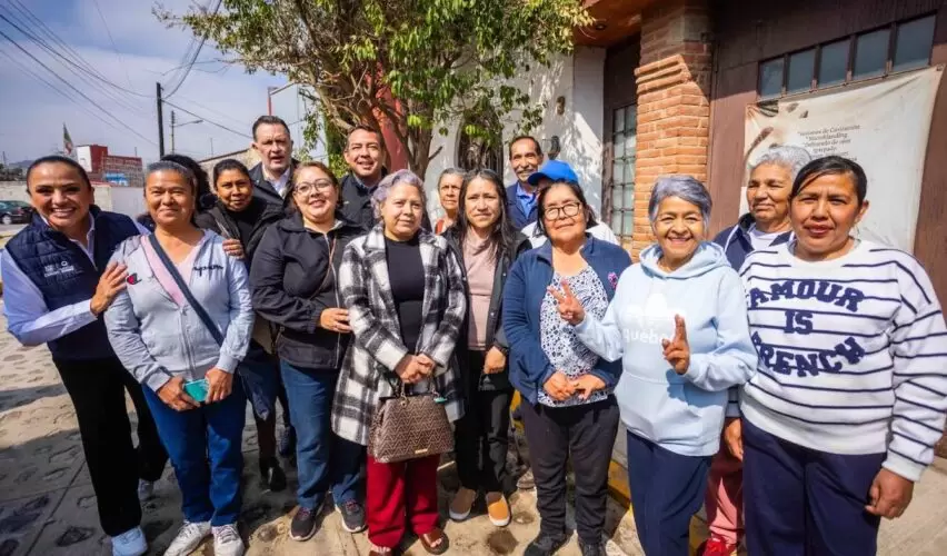 Lee más sobre el artículo Entregó Kuri rehabilitación de calles en Barrio de la Concepción, SJR