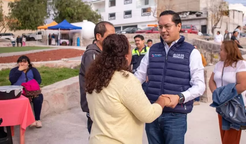 Lee más sobre el artículo Chepe Guerrero inauguró parque Fraternidad en colonia Valle Arboledas