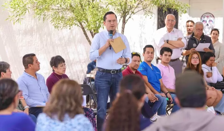 Lee más sobre el artículo Chepe Guerrero se reunió con vecinos del fraccionamiento La Vida