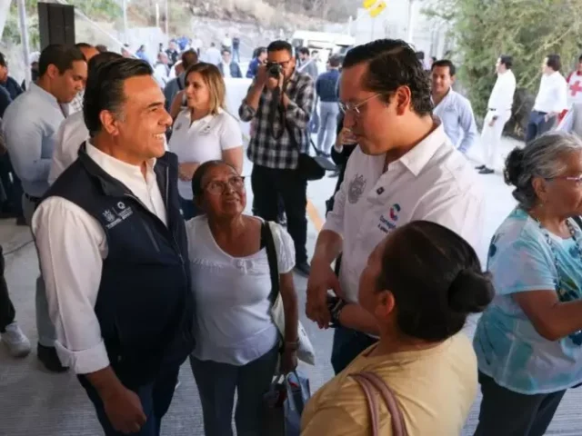 Encabeza Luis Nava entrega de obra en El Paraíso, Corregidora