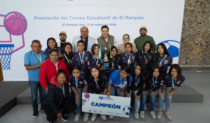 Lee más sobre el artículo Participan más de mil alumnos en torneo estudiantil de El Marqués