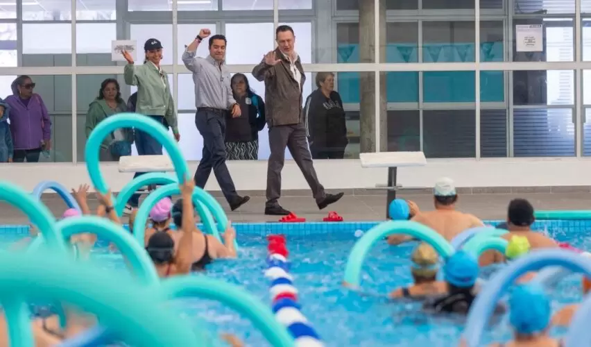 Lee más sobre el artículo Entregó Kuri rehabilitación en Unidad Deportiva Casa de la Juventud por 5.3 mdp