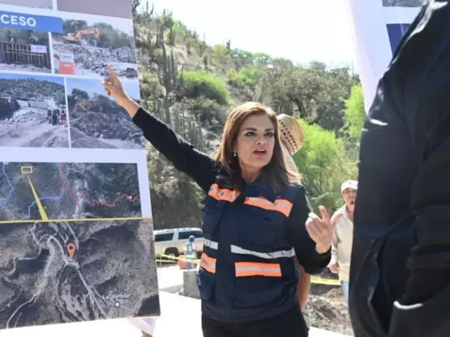 Supervisa CEI construcción de puente vehicular en Tolimán