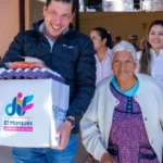 Entregó Monsalvo despensas a adultos mayores en 6 comunidades de El Marqués