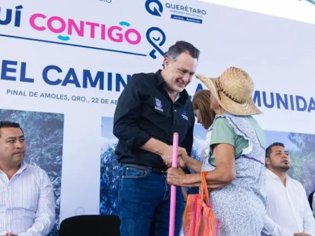 Entrega gobierno de Querétaro caminos y mejora conectividad en Sierra Gorda y Semidesierto
