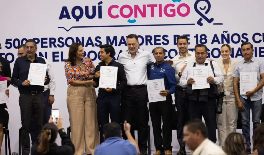 Lee más sobre el artículo Encabezó Kuri graduación de bachillerato del programa Contigo nadie se quede atrás