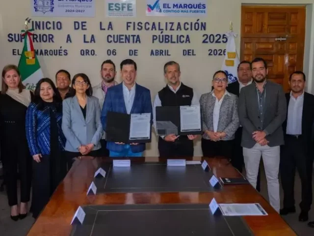 Inició fiscalización de la cuenta pública de El Marqués del año 2025