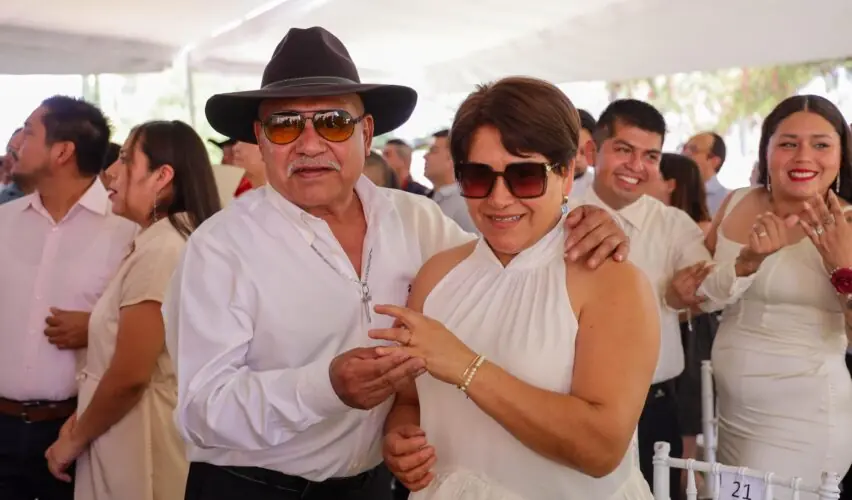 Lee más sobre el artículo Se casan 56 parejas en ceremonia de Matrimonios Colectivos 2026 en Corregidora