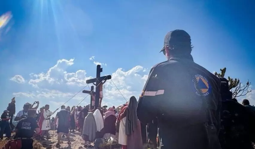 Lee más sobre el artículo Reporta El Marqués saldo blanco en representaciones del Viacrucis
