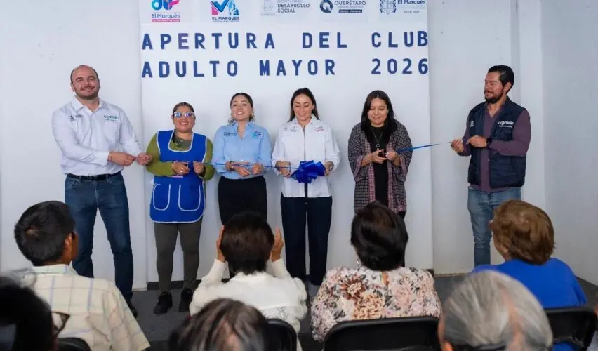 Lee más sobre el artículo Inauguraron en El Marqués el Club del Adulto Mayor La Cañada