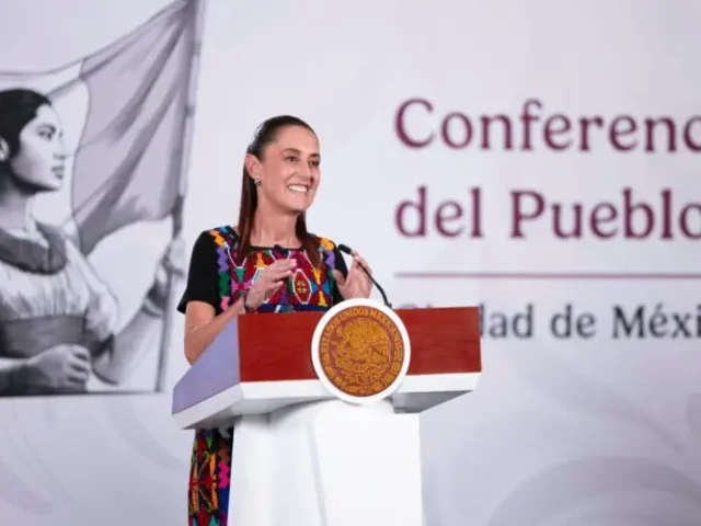 Presidenta Sheinbaum celebró mejoría del 5.1% en 2025 de Índice de Paz de México