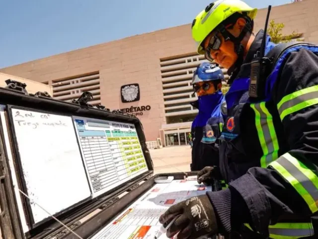 Participó municipio de Querétaro en Simulacro Nacional 2026