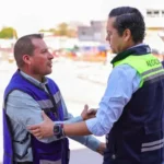 Supervisa Chepe Guerrero reparación de socavón en Blvrd. de las Américas