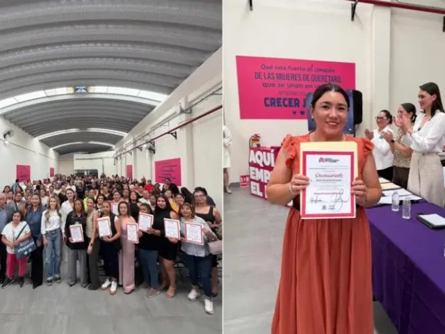 Municipio de Querétaro festeja a graduadas del Centro de Empoderamiento