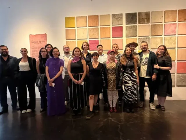 Inaugura López Birlain la muestra PECDA en la Galería Libertad