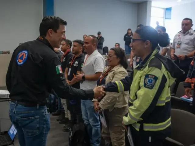 Mantiene El Marqués capacitaciones permanentes de cuerpos de emergencia
