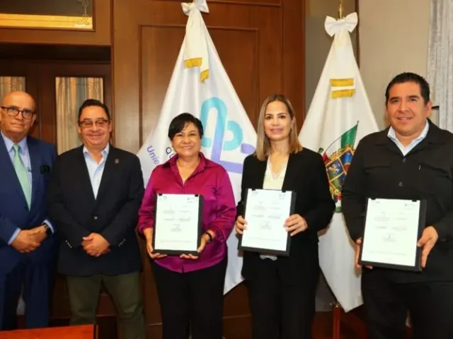 Firman SEDIF y SESA compromiso por la salud