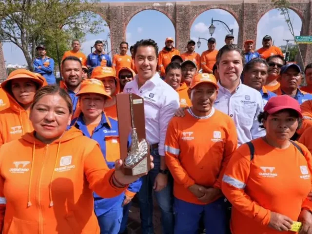 Recibe municipio de Querétaro Escoba de Platino 2026, por proyecto “Orden y Futuro: Modelo Integral de Gestión Ambiental”