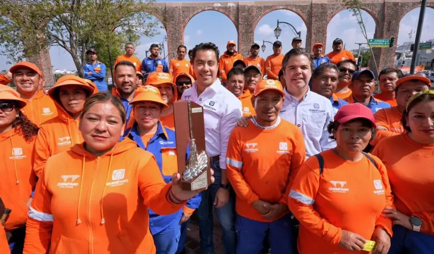 Lee más sobre el artículo Recibe municipio de Querétaro Escoba de Platino 2026, por proyecto “Orden y Futuro: Modelo Integral de Gestión Ambiental”