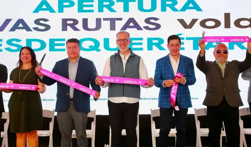 Lee más sobre el artículo Volaris inauguró 11 nuevas rutas desde el Aeropuerto de Querétaro