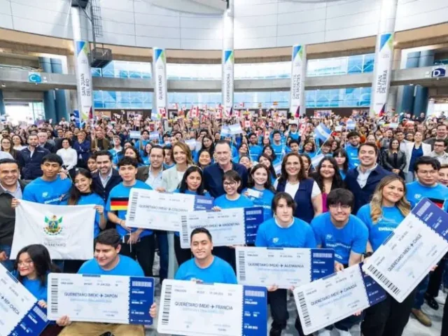 158 estudiantes queretanos irán al extranjero con la Beca Embajadores 2026
