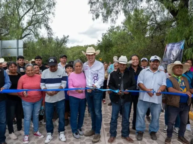 Entregó Monsalvo obra que mejora conectividad entre La Laborcilla y Matanzas
