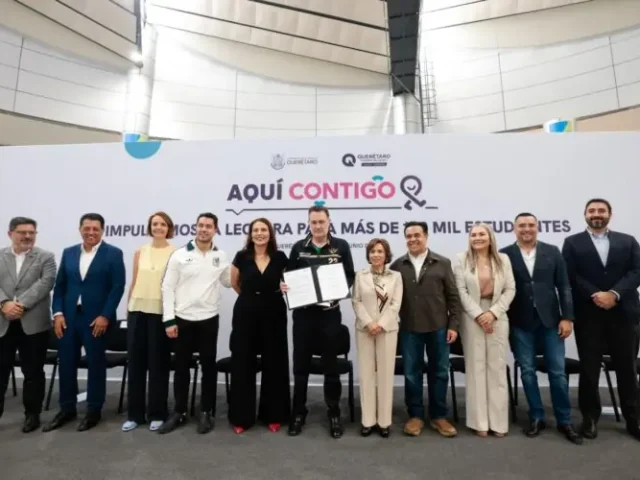 Firman pacto por la lectura en Educación Media Superior y Superior de Querétaro