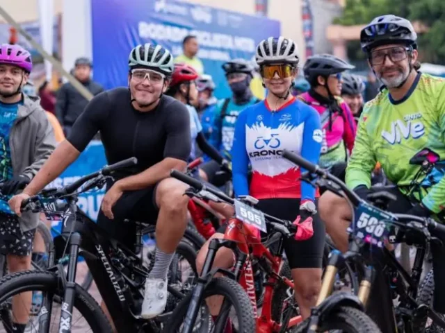 Tuvo éxito primera rodada ciclista MTB en La Cañada; hubo 600 participantes