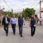 Supervisa Chepe Guerrero reparación de socavones en Tejeda