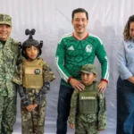 Inaugura Monsalvo exposición militar Conín en beneficio de niñas, niños y adolescentes