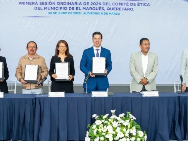 Refrendan funcionarios de El Marqués trabajo íntegro por el bien público