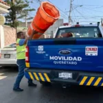 Retira municipio de Querétaro dos mil 155 objetos que obstruían movilidad en la vía pública