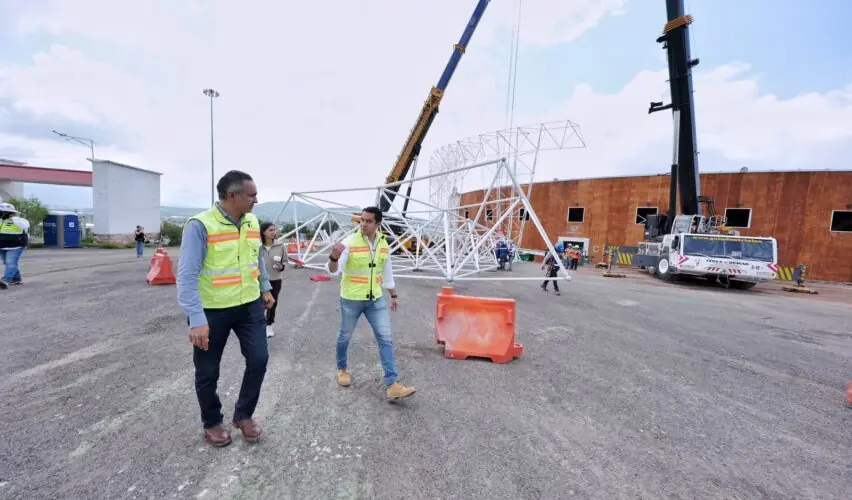 Lee más sobre el artículo Registra avance de 25% construcción del Foro Querétaro, en Santa Rosa Jáuregui
