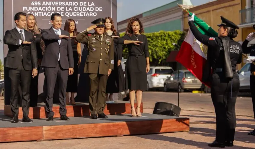 Lee más sobre el artículo Encabeza Felifer Macías el 495 aniversario de la fundación de Santiago de Querétaro