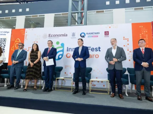 Anuncian Mauricio Kuri y Marcelo Ebrard InnovaFest Querétaro