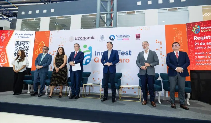 Lee más sobre el artículo Anuncian Mauricio Kuri y Marcelo Ebrard InnovaFest Querétaro