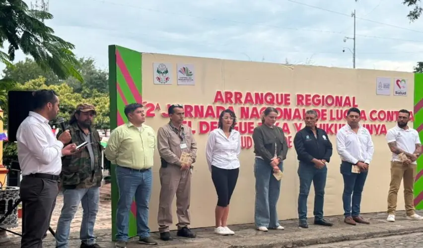 Lee más sobre el artículo Inició Jornada Nacional de Lucha contra Dengue, Chikungunya y Zika