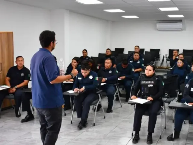 Fortalece SSPyTM de El Marqués salud mental y comunicación asertiva de personal policial