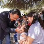 Supervisa Luis Nava la jornada Contigo y tu Bebé, en El Marqués