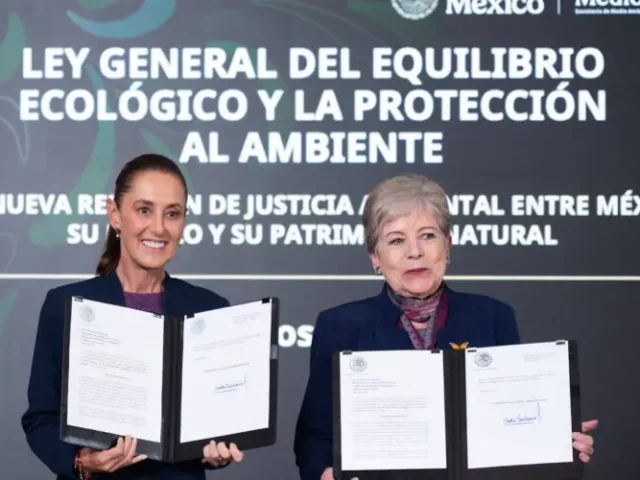 Sheinbaum envía a Cámara de Diputados iniciativa de Ley de Protección Ecológica y Justicia Ambiental