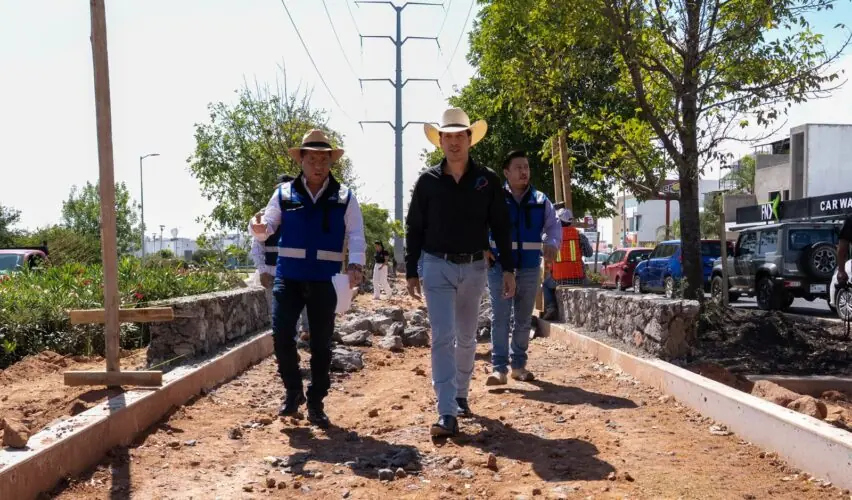 Lee más sobre el artículo Supervisa Monsalvo obras en El Marqués con inversión mayor a 132 mdp