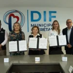 Firma DIF Municipal convenio con USEBEQ para promover respeto hacia personas adultas mayores