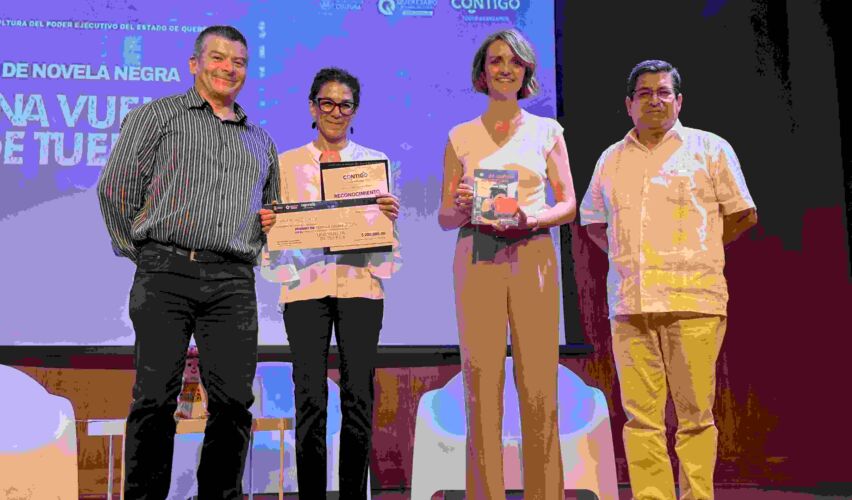 Lee más sobre el artículo Entrega López Birlain los premios de Novela Negra 2025 y 2026