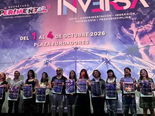 Municipio de Querétaro presentó INVERSA Festival Experimental 2026