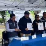 Firman municipio de Querétaro, CEA y Fiqma convenio para promover recibos digitales y plantación de árboles