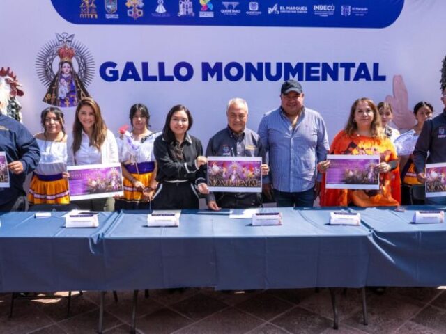 Presentan El Marqués y Querétaro oficialmente el Gallo Monumental 2026