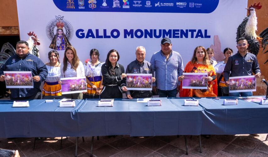 Lee más sobre el artículo Presentan El Marqués y Querétaro oficialmente el Gallo Monumental 2026