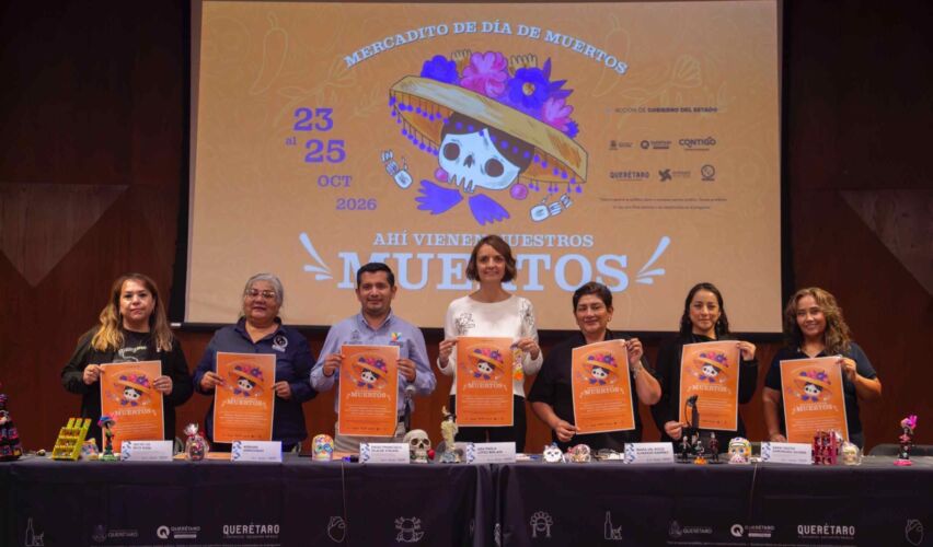 Lee más sobre el artículo Anuncian segunda edición del Mercadito de Día de Muertos, Ahí vienen nuestros muertos