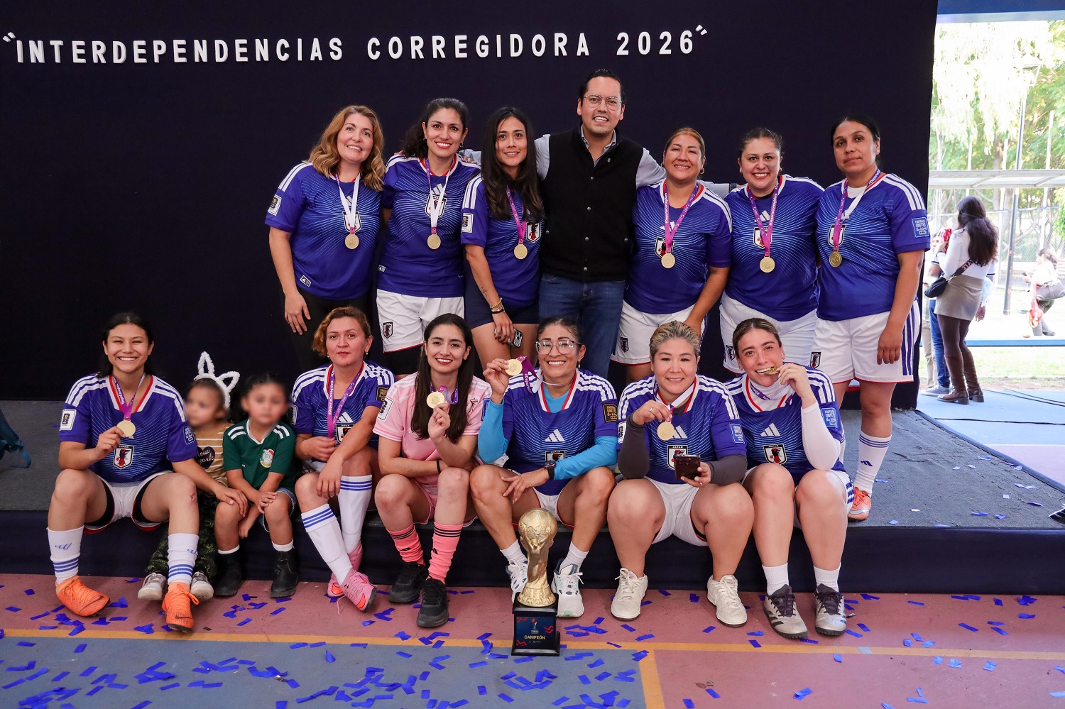 Lee más sobre el artículo Chepe Guerrero premia a ganadores del Torneo Interdependencias Corregidora 2026